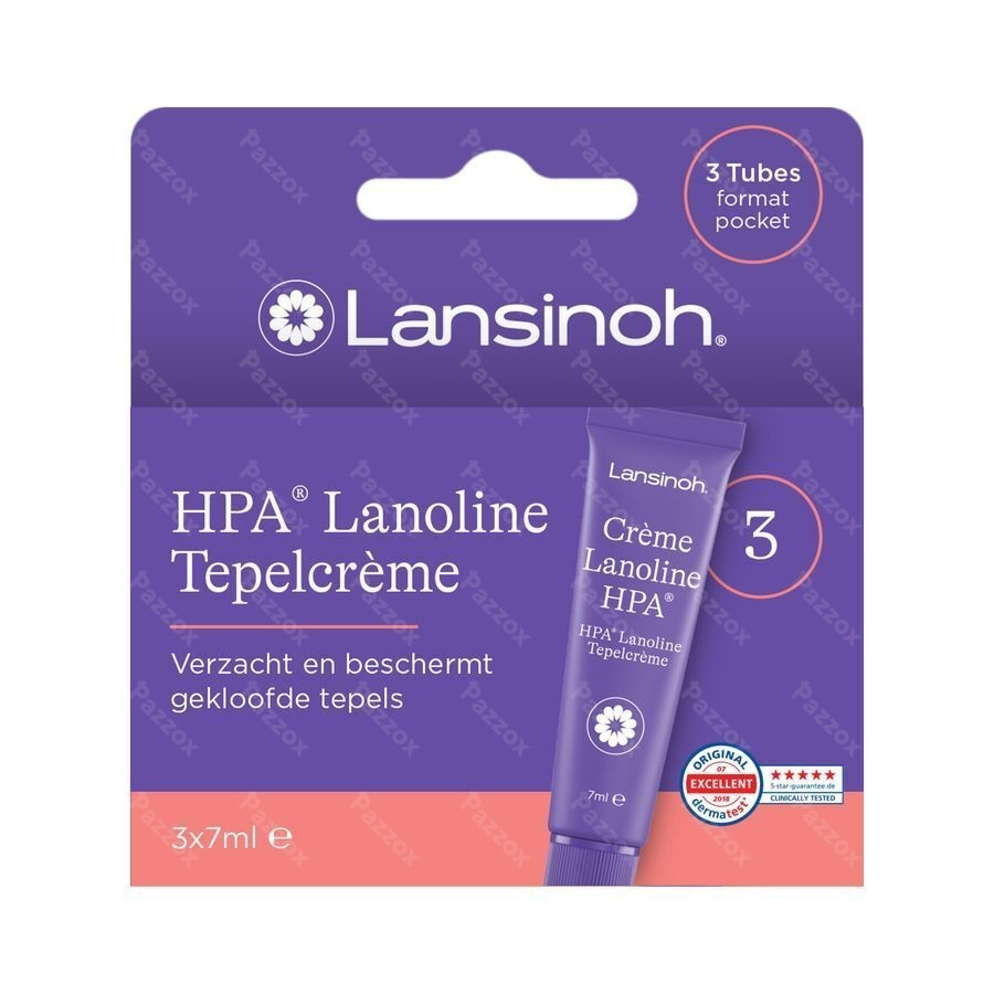 Lansinoh Lanoline Creme Zakje 3x7g