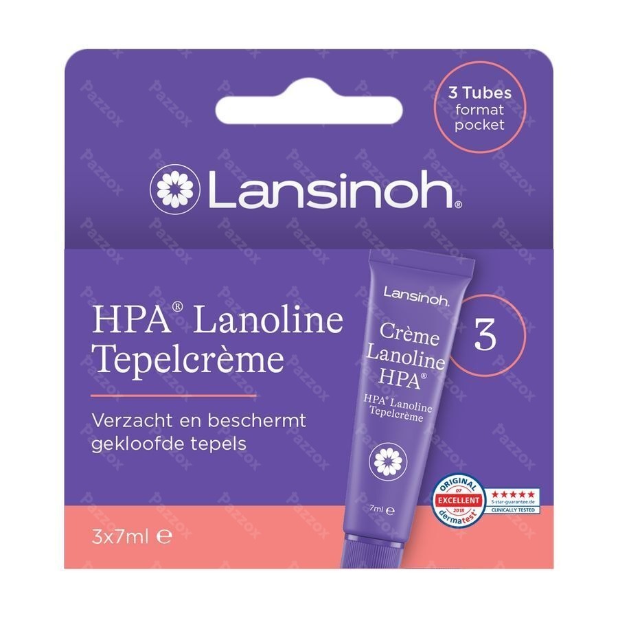 Lansinoh Lanoline Creme Zakje 3x7g