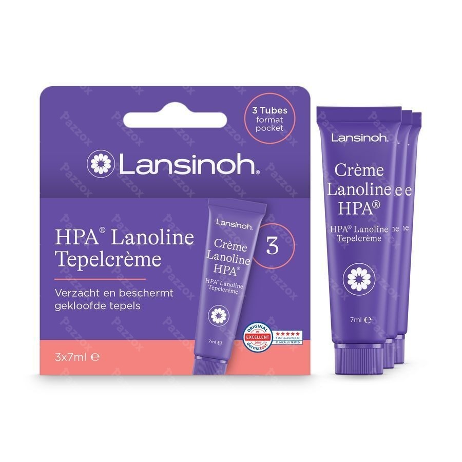 Lansinoh Lanoline Creme Zakje 3x7g