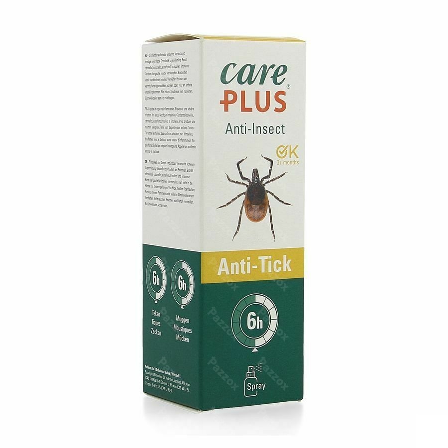 Care Plus Anti-insecten Anti-teken Spray 60ml