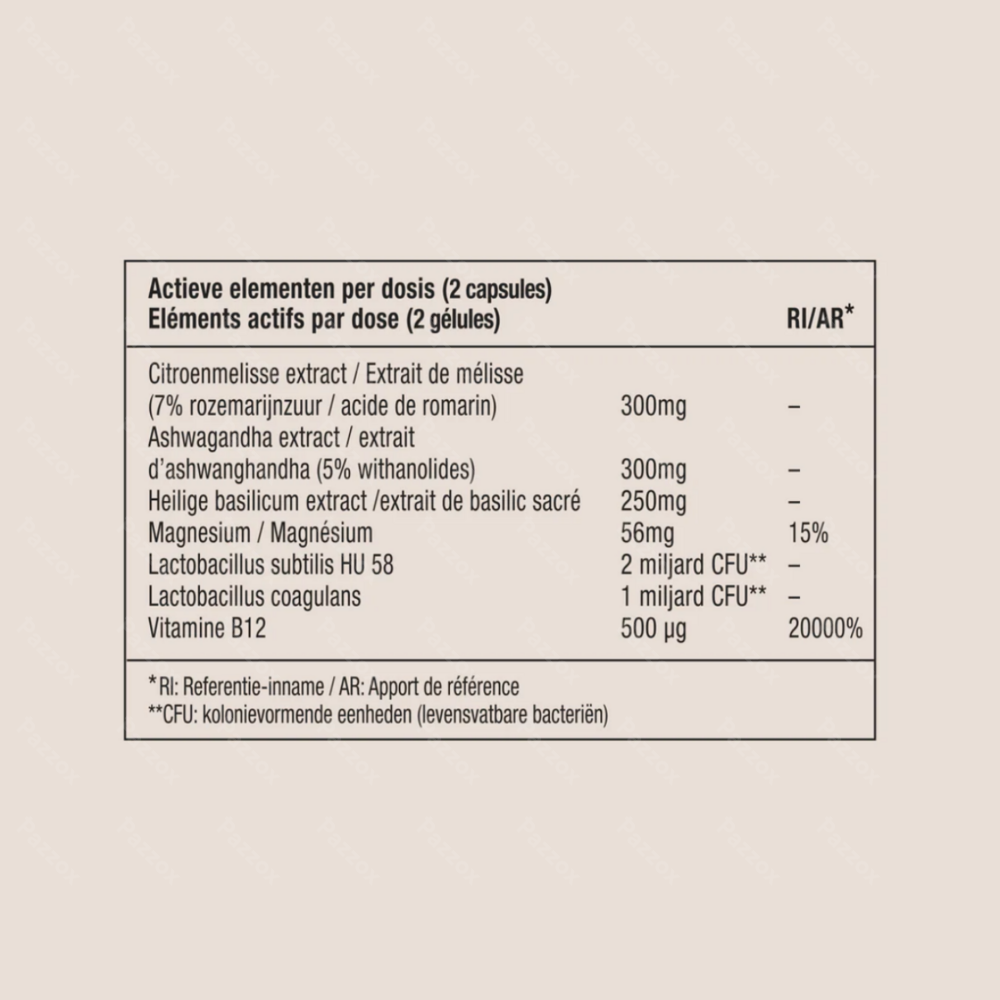 Metis Anti-Stress 03 Start 40 Plantaardige Capsules