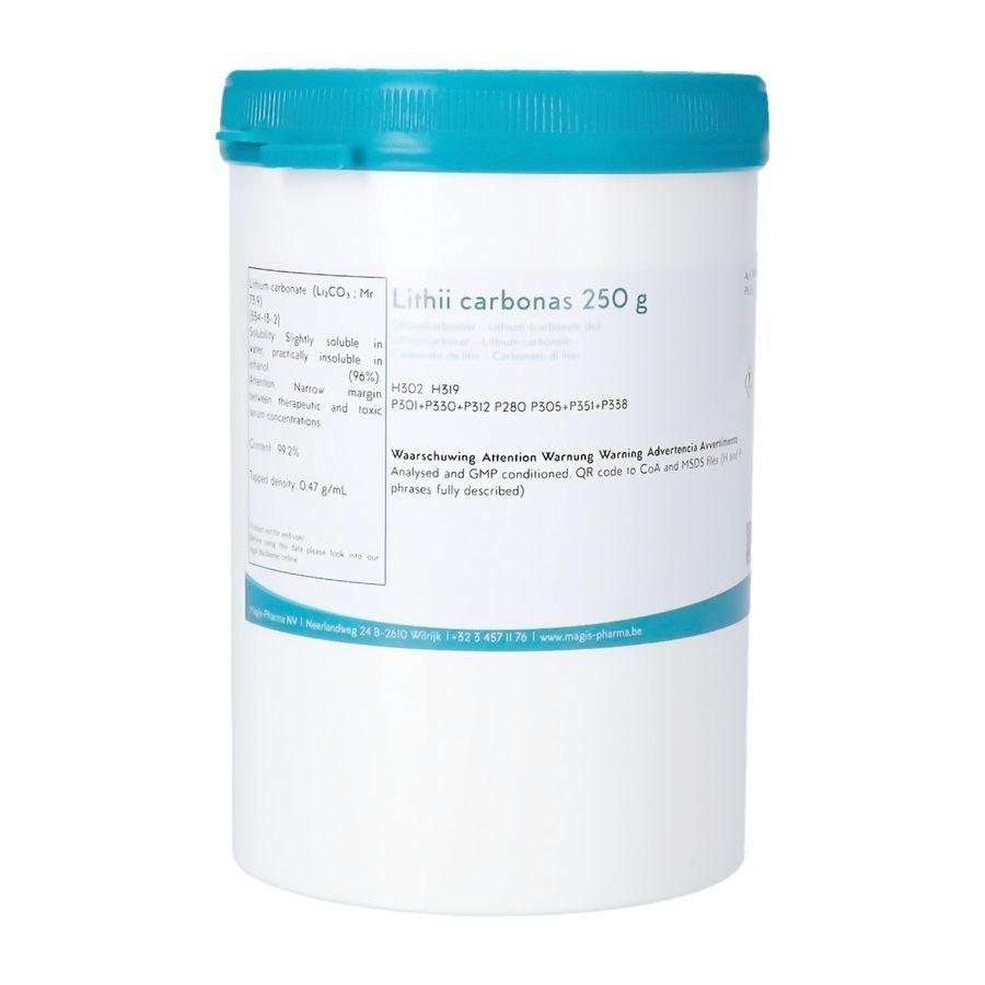 Lithiumcarbonaat 250g Magis