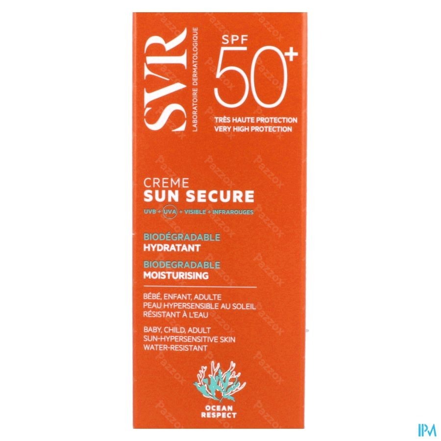 SVR Sun Secure Zonnecrème SPF50+ 50ml
