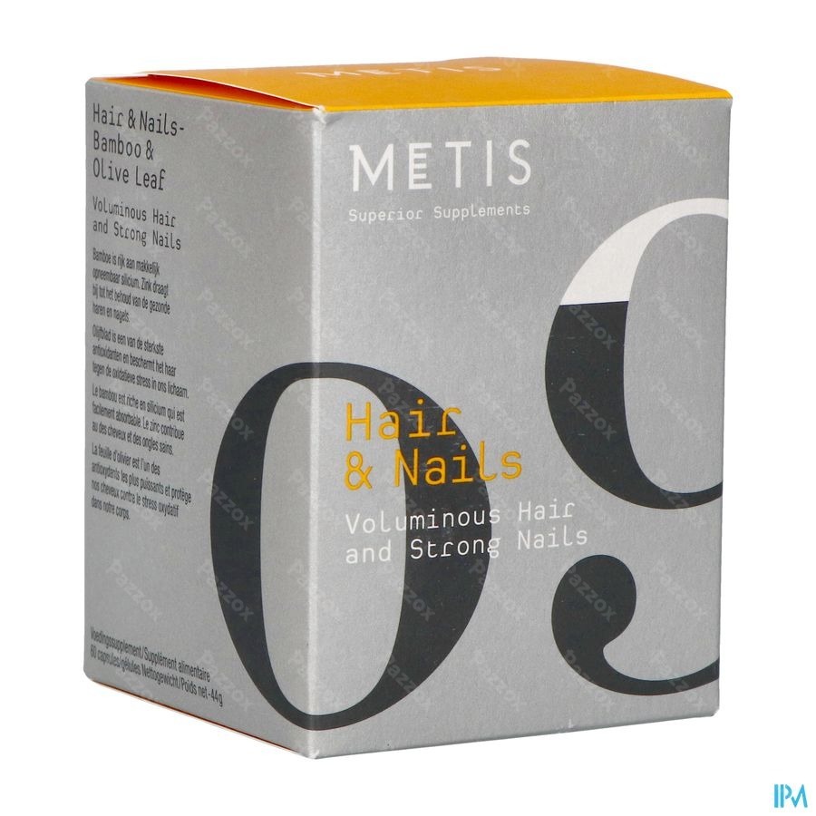 Metis Hair & Nails 09 Start 60 Plantaardige Capsules