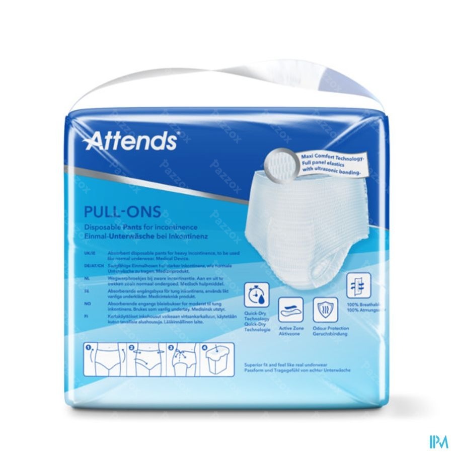 Attends Pull-On 10l 14 Stuks