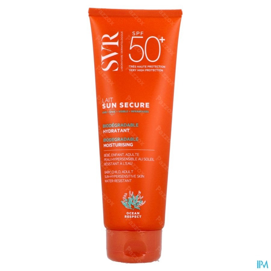 SVR Sun Secure Zonnemelk SPF50+ 250ml