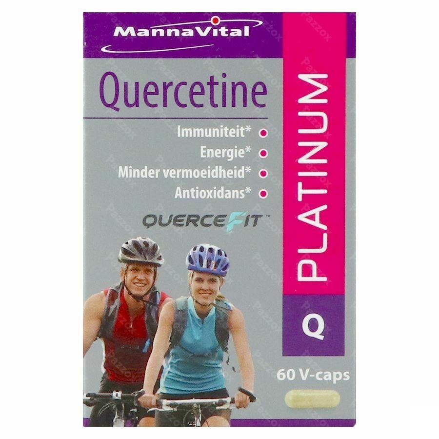Mannavital Quercetine Platinum V-caps 60
