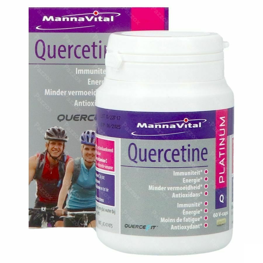 Mannavital Quercetine Platinum V-caps 60