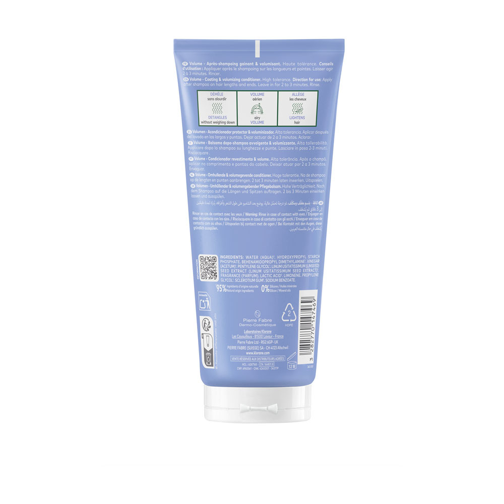 Klorane Capil. Condit. Lin 200ml