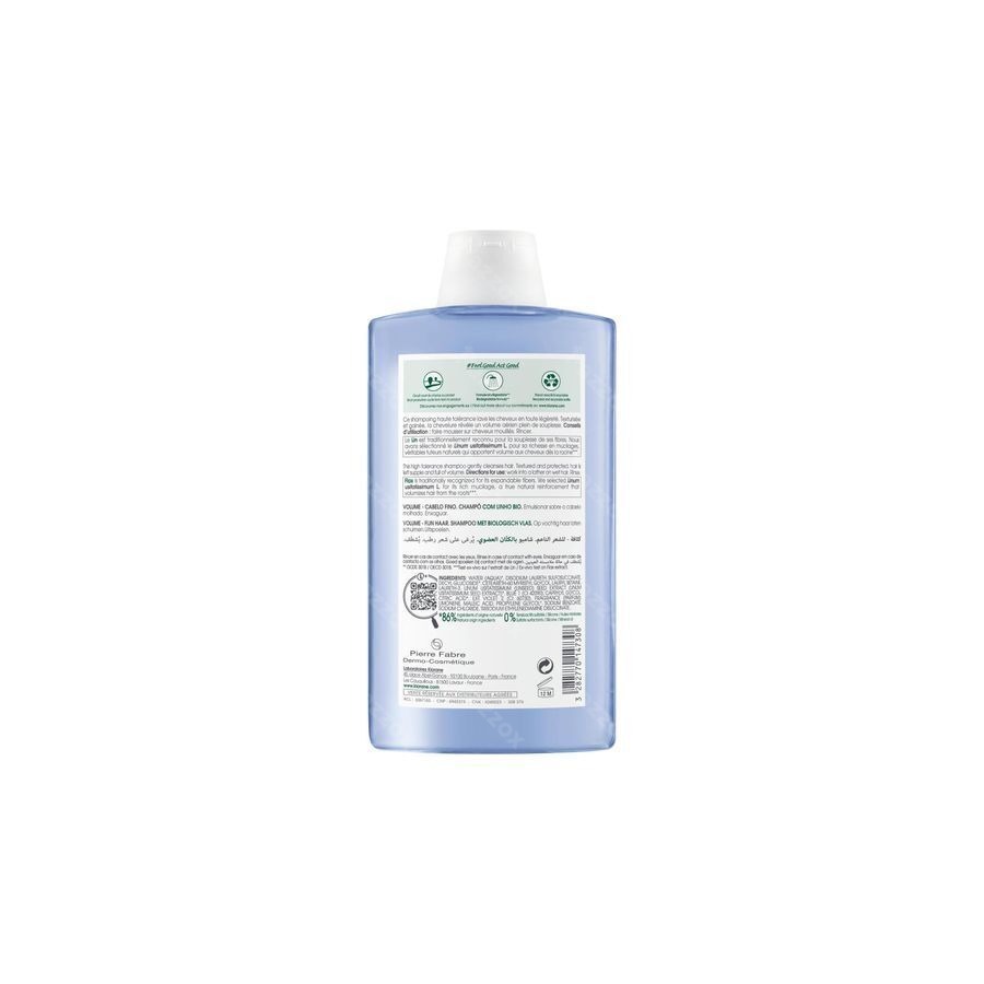 Klorane Volume Shampoo 400ml