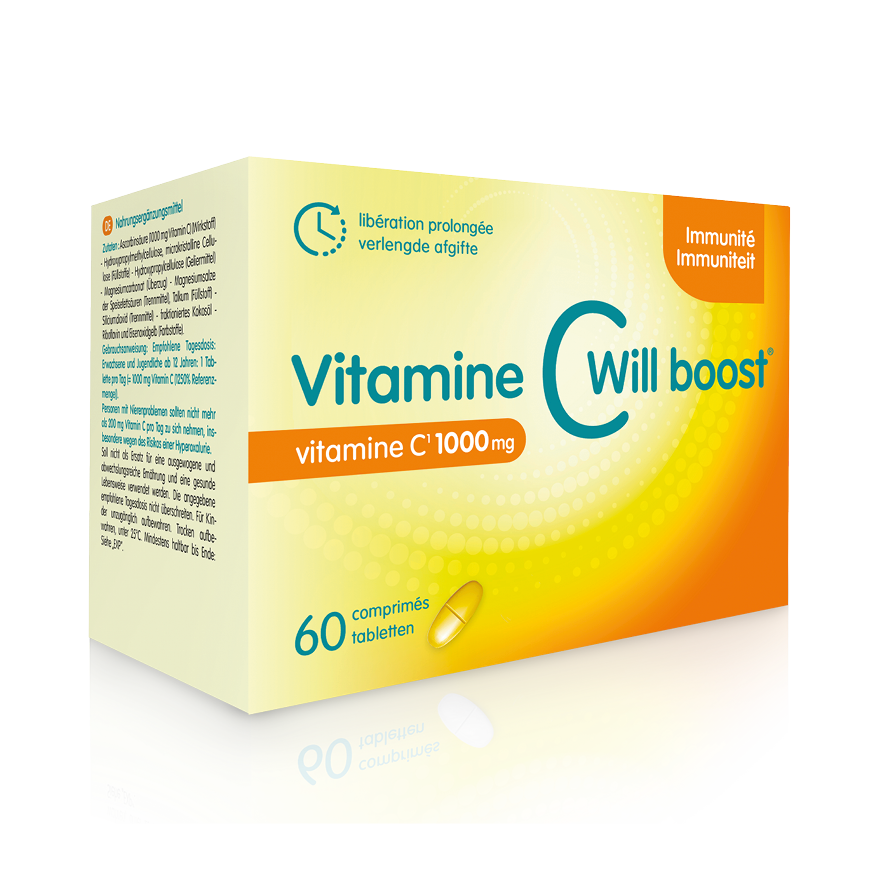 Vitamine C Will Boost 1000mg 60 Tabletten