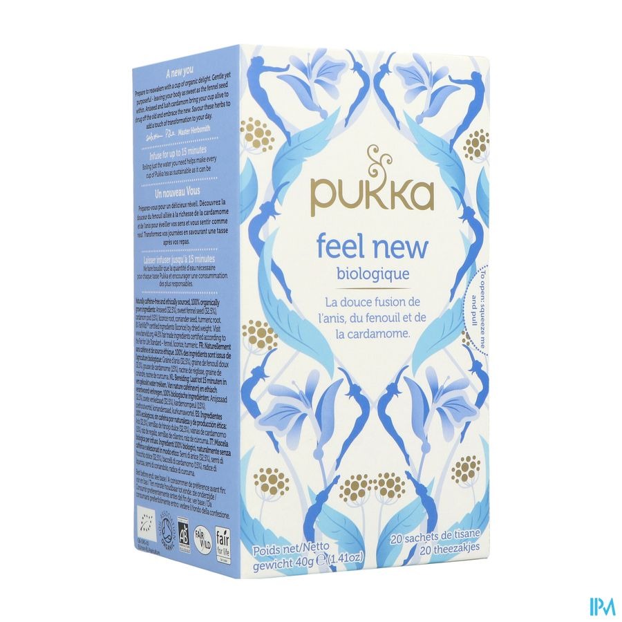 Pukka Feel New Thee 20 Bio Theezakjes