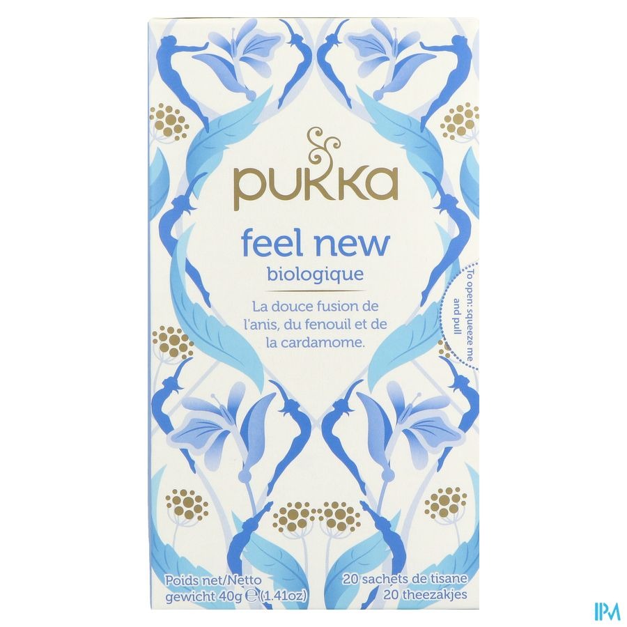 Pukka Feel New Thee 20 Bio Theezakjes