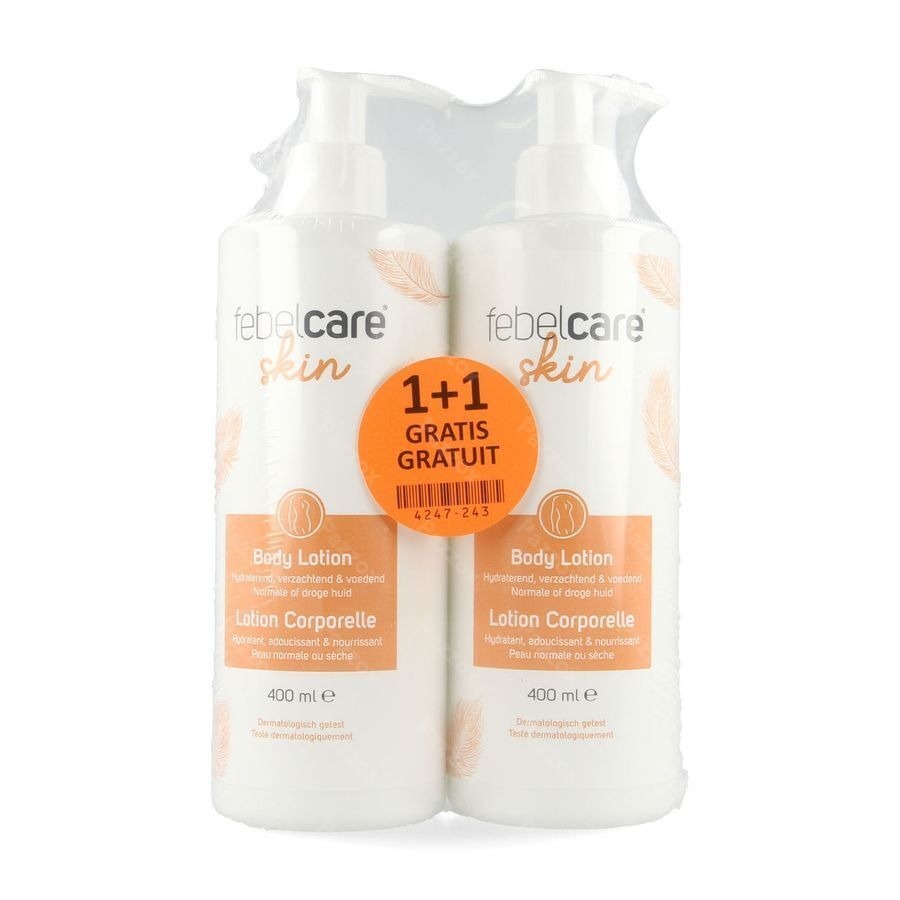 Febelcare Skin Body Lotion 400ml 1+1 Gratis