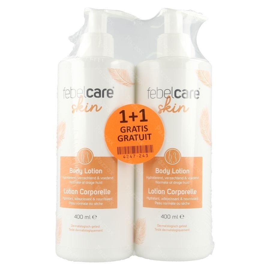 Febelcare Skin Body Lotion 400ml 1+1 Gratis