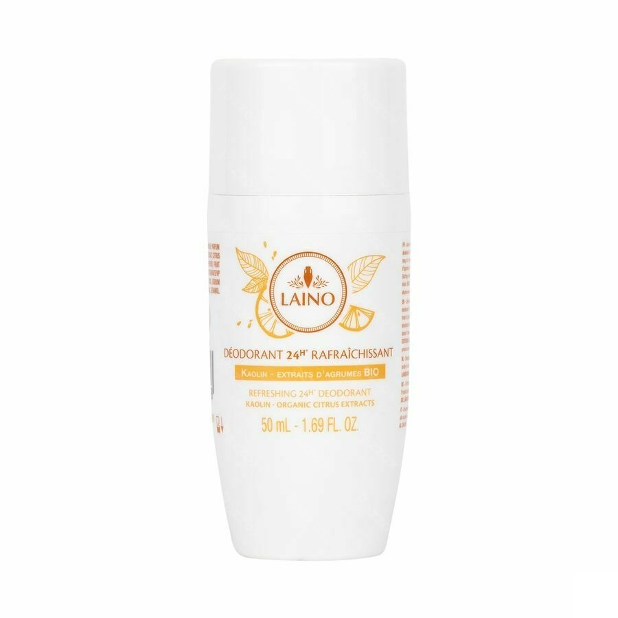 Laino Deo 24h Fris. A/geur Kaolien Citrusextr.50ml