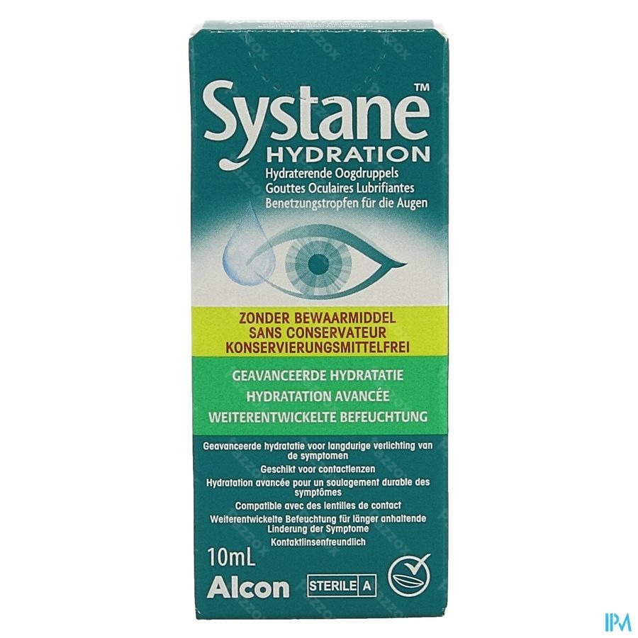 Systane Hydration Oogdruppel Zonder Bewaarmiddel 10ml