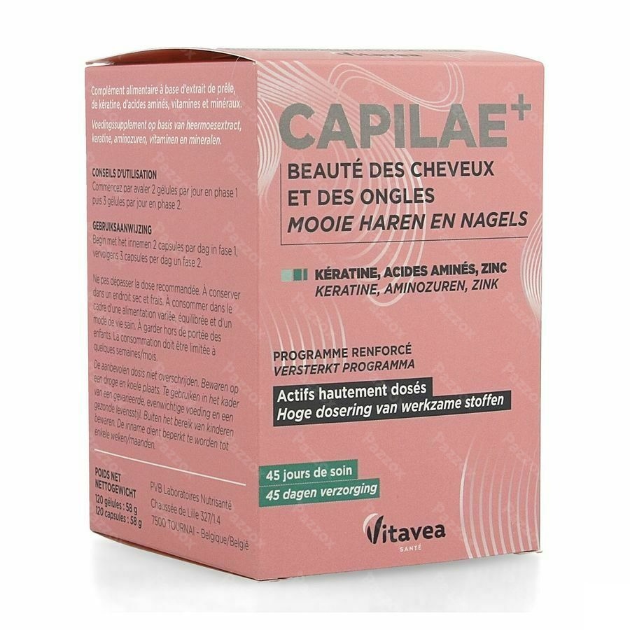 Capilae+ Mooie Haren Nagels Caps 120
