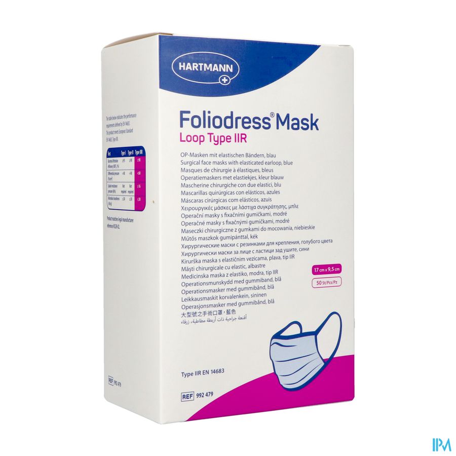 Foliodress Masker Loop Iir 50 9924910 afbeelding
