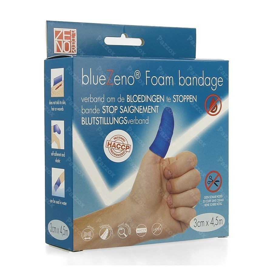 Bluezeno Foam Schuimverband 3cm X 4,5m 1