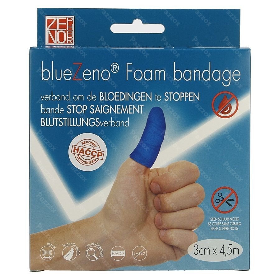 Bluezeno Foam Schuimverband 3cm X 4,5m 1