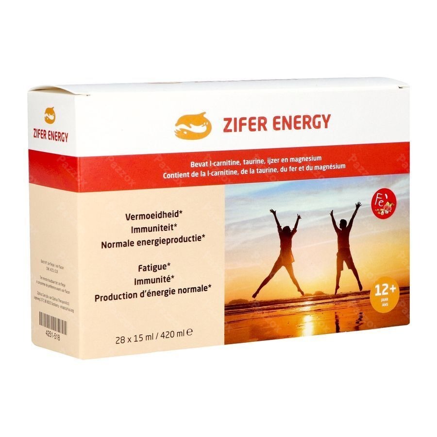 Zifer Energy 15ml 28 Flesjes