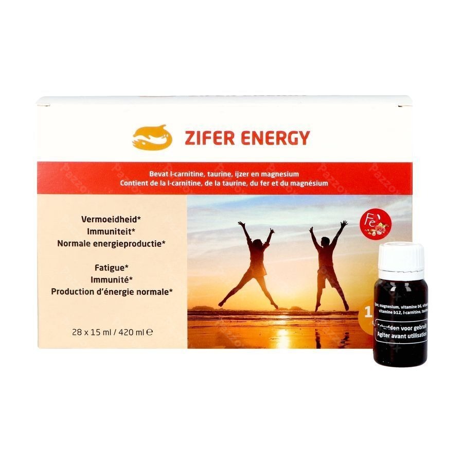 Zifer Energy 15ml 28 Flesjes