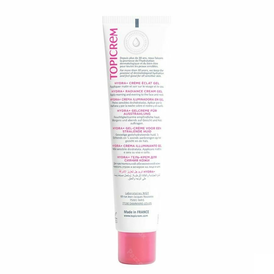 Topicrem Hydra+ Stralende Hydraterende Gel 40ml