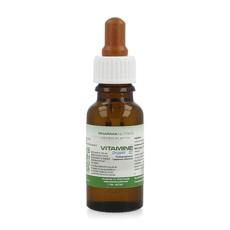 Vit E Druppels 20ml Pharmanutrics