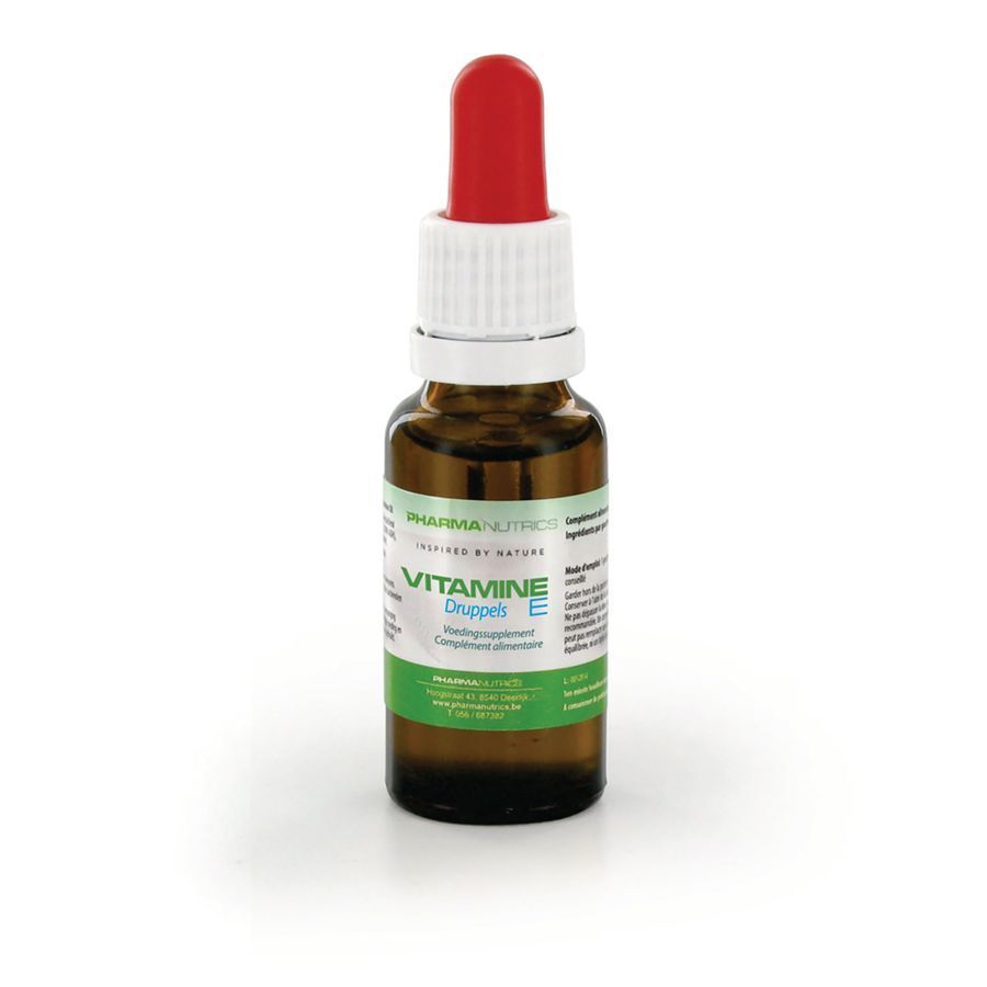 Vit E Druppels 20ml Pharmanutrics afbeelding