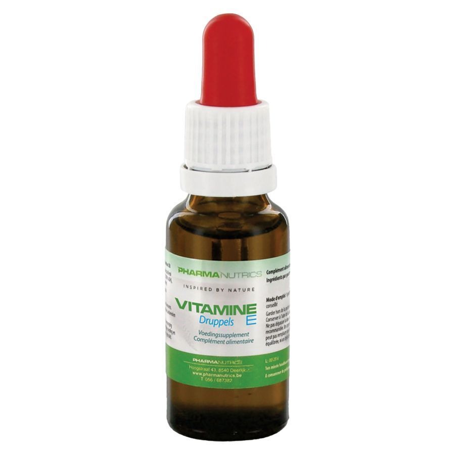 Vit E Druppels 20ml Pharmanutrics