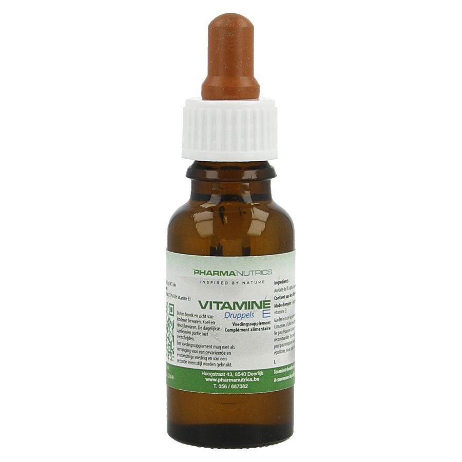Vit E Druppels 20ml Pharmanutrics