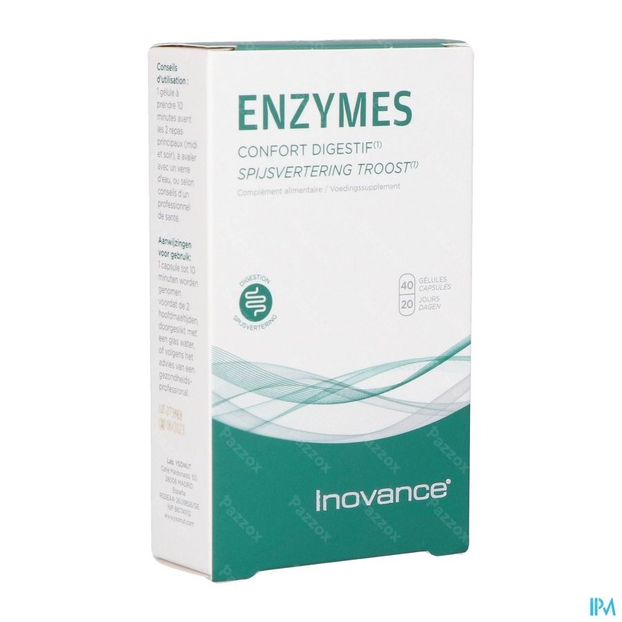Inovance Enzymes 40 Caps 40