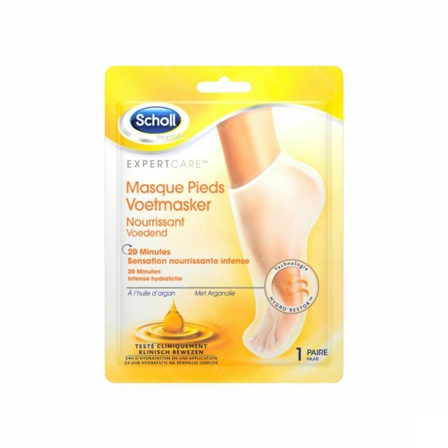 Scholl Voetmasker Voedend Arganolie 1 Paar