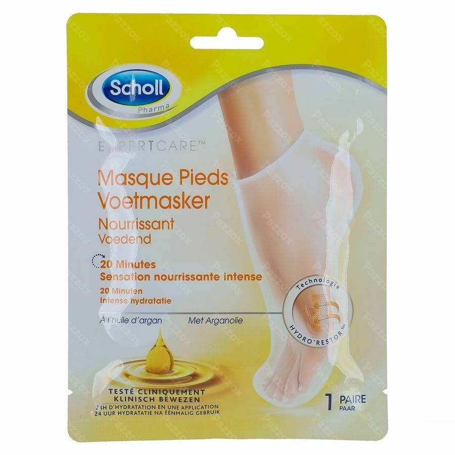 Scholl Voetmasker Voedend Arganolie 1 Paar