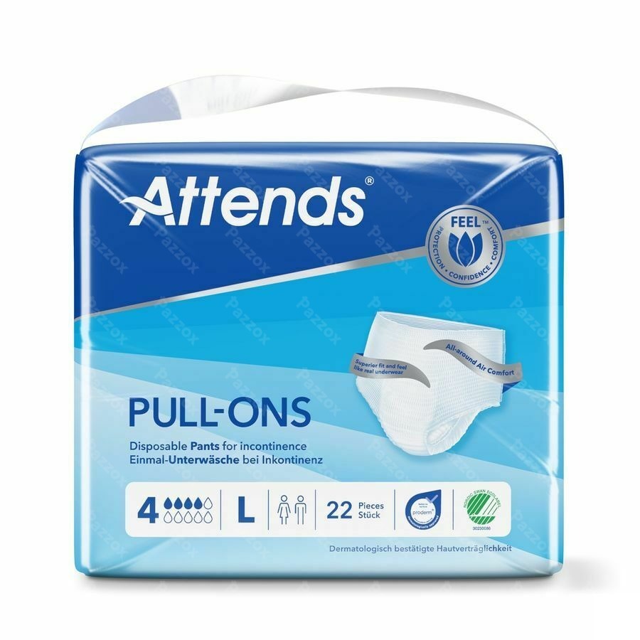 Attends Pull-On 4L 22 Stuks