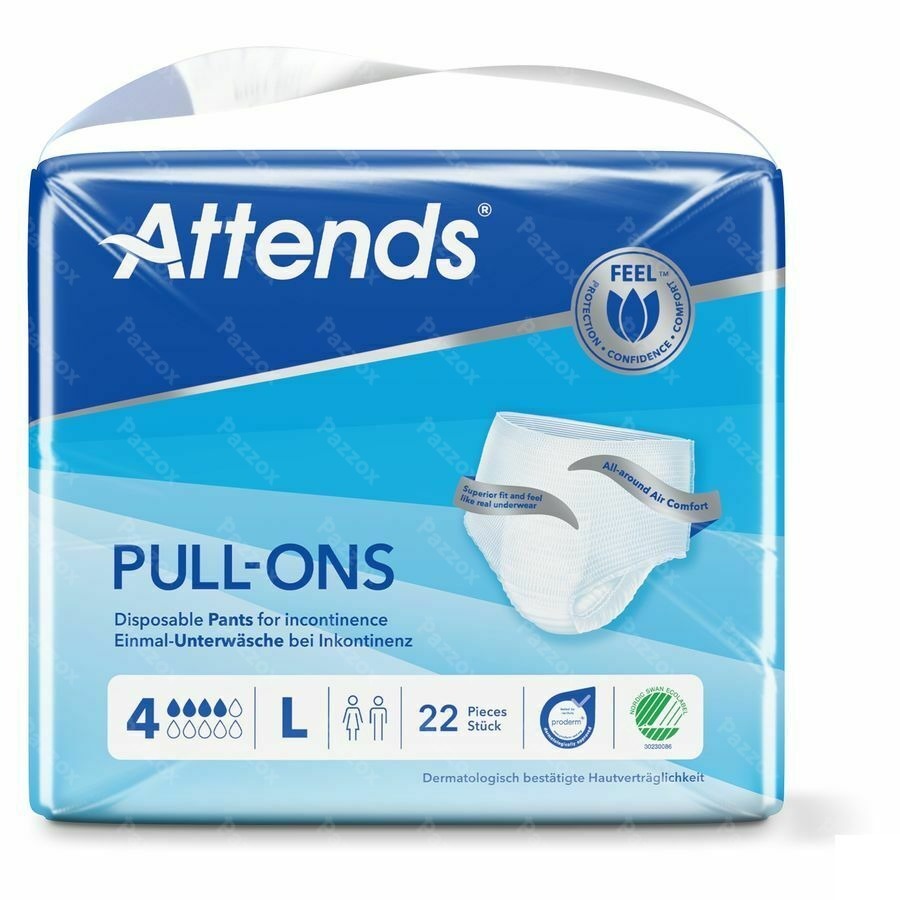 Attends Pull-On 4L 22 Stuks