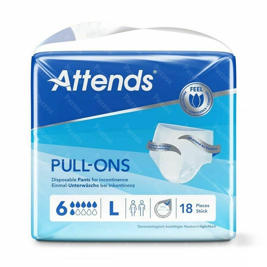 Attends Pull-on 6L, 18 Stuks