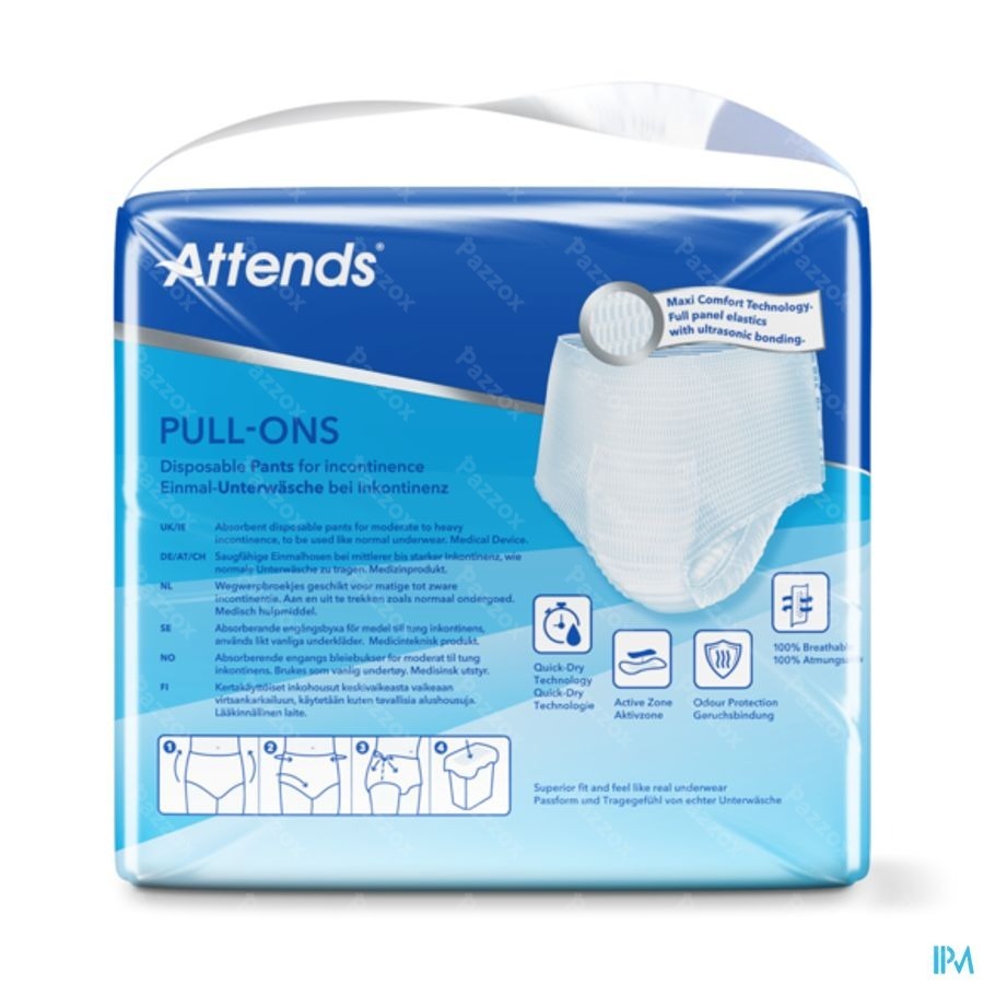 Attends Pull-on 8L, 16 Stuks