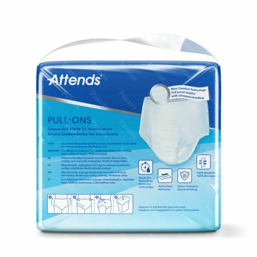 Attends Pull-ons 8 Xl 1x14