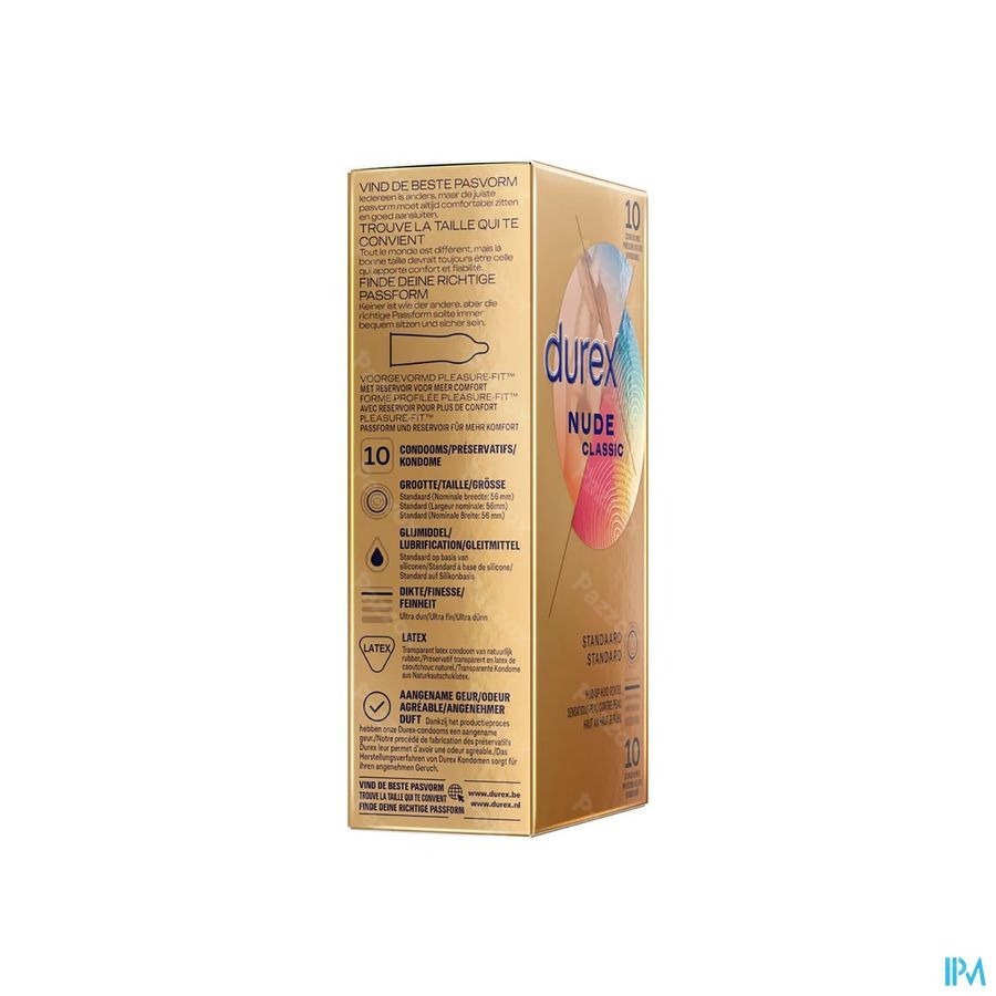 Durex Nude Condooms 10 Stuks