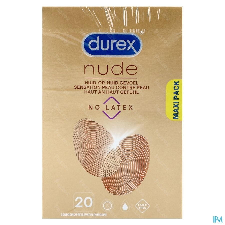 Durex Nude No Latex Condooms 20