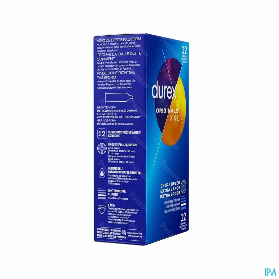 Durex Originals XXL Condooms 12 stuks