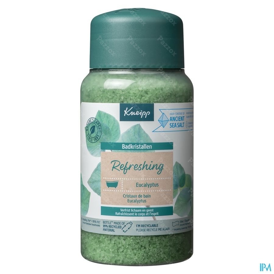 Kneipp Badkristallen Refreshing Eucalyptus 600g