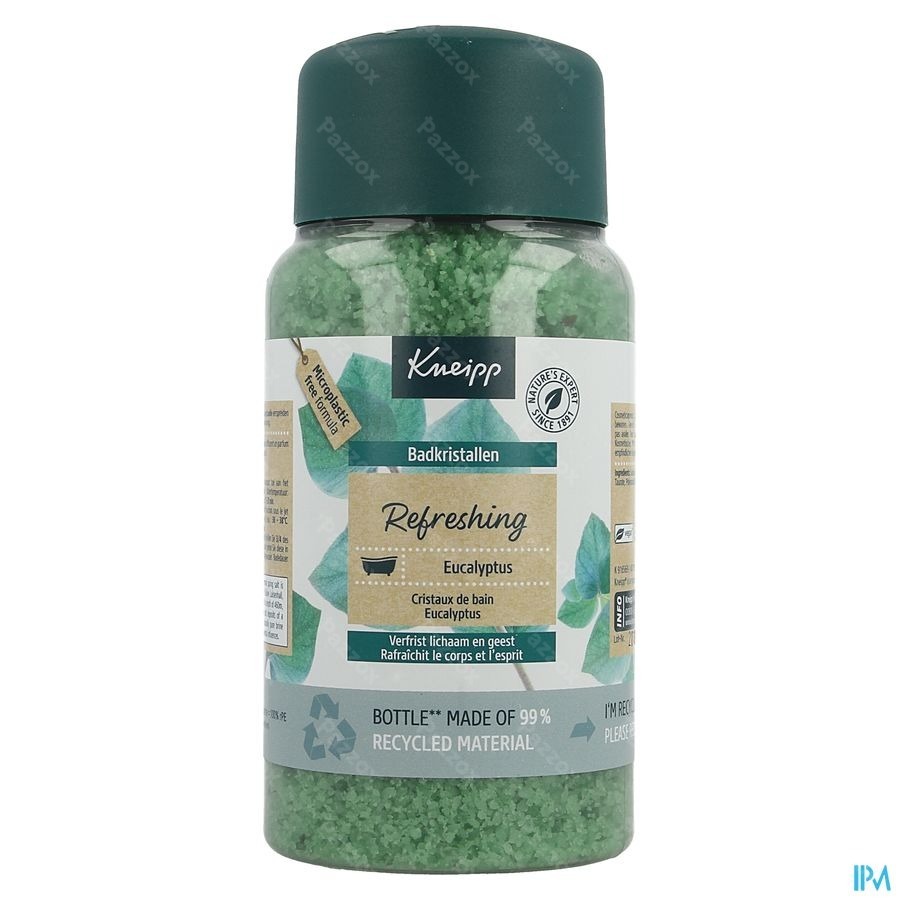 Kneipp Badkristallen Refreshing Eucalyptus 600g