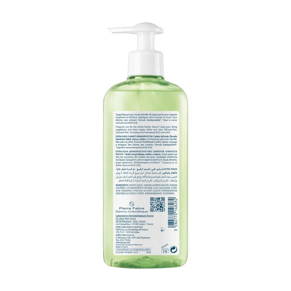 Ducray Extra-Gentle Dermo-Protectivie Shampoo 400ml