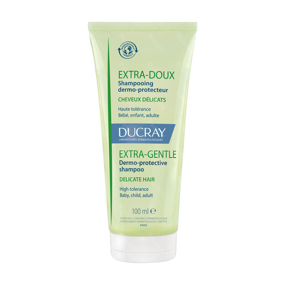 Ducray Extra-doux Huidbescherm. Shampoo 100ml Nf