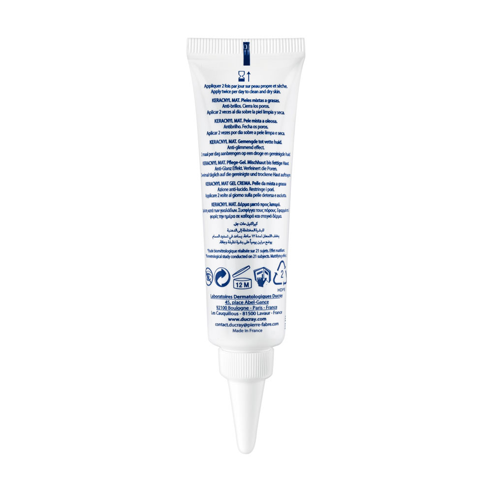 Ducray Keracnyl Matterende Crème 30ml