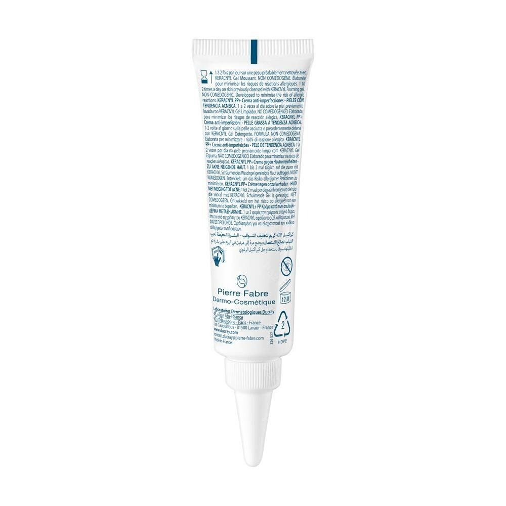 Ducray Keracnyl PP+ Verzachtende Crème Anti Onzuiverheden 30ml