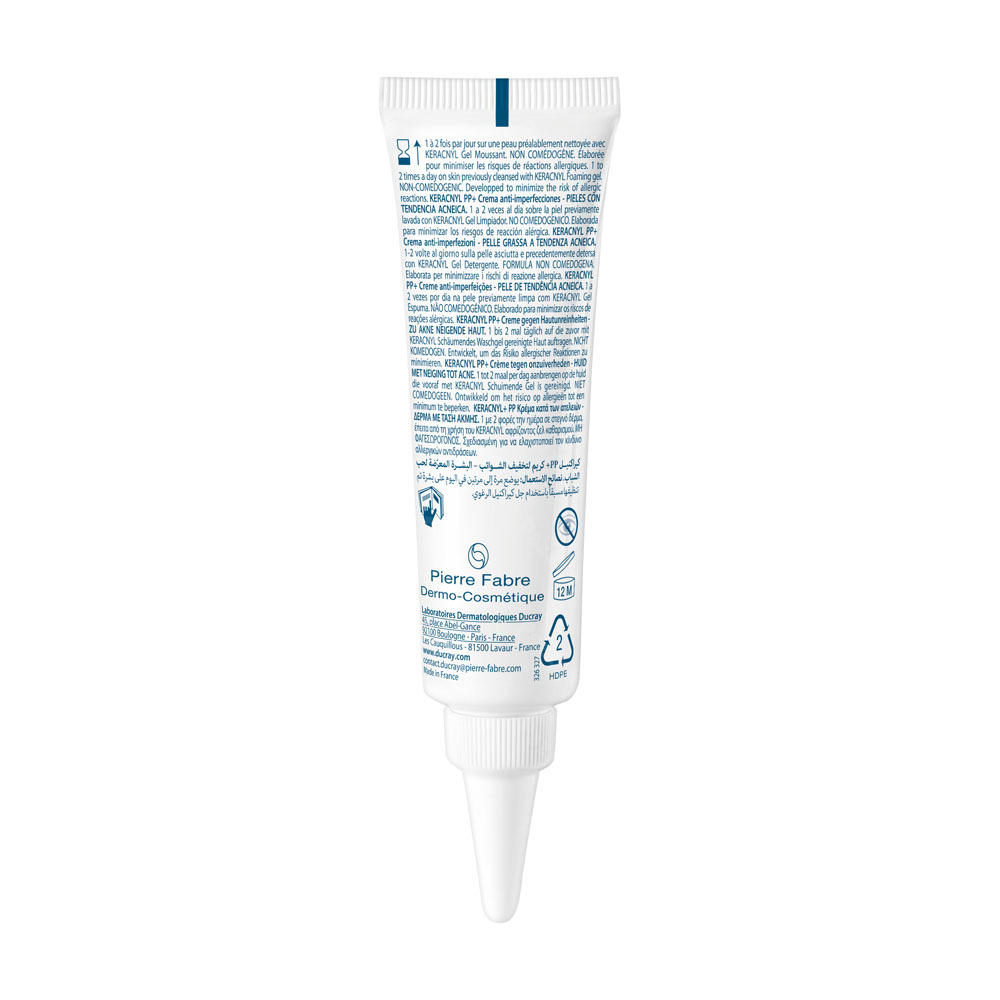 Ducray Keracnyl PP+ Verzachtende Crème Anti Onzuiverheden 30ml